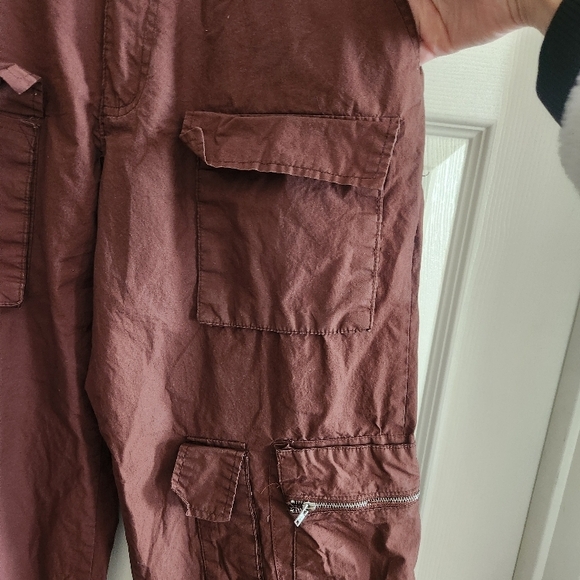 Brown Cargo Pants - Picture 3 of 5